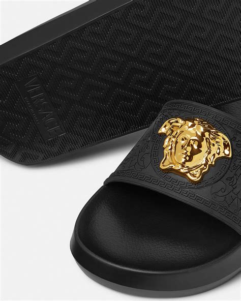 versace fur slides|Versace slides australia.